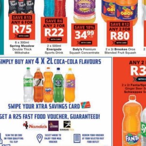  Coca Cola at Checkers