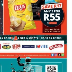 Lay's at Checkers
