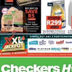 Potatoes at Checkers