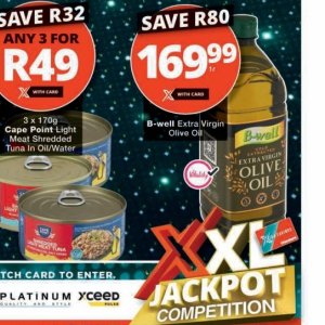 Olive oil at Checkers