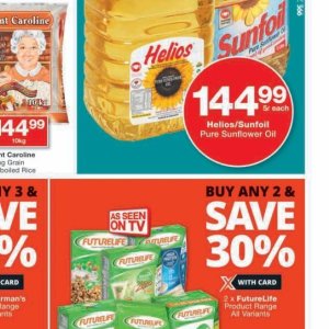 Sunflower oil at Checkers