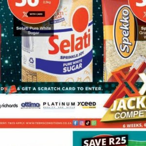Sugar at Checkers
