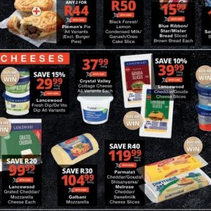 Cottage cheese at Checkers