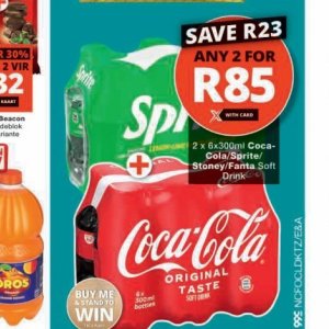 Fizzy drink at Checkers