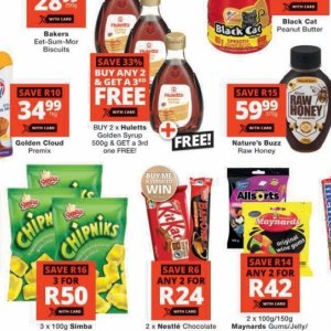 Syrup at Checkers