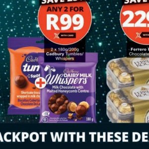 Chocolate at Checkers