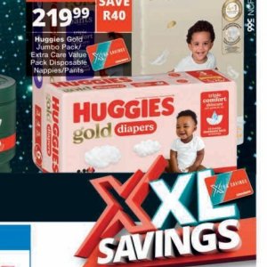 Diapers at Checkers