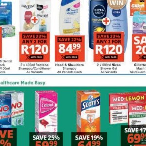 Shampoo nivea  at Checkers