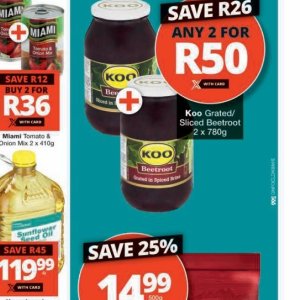 Beetroot at Checkers