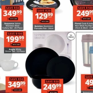 Dinner set at Checkers