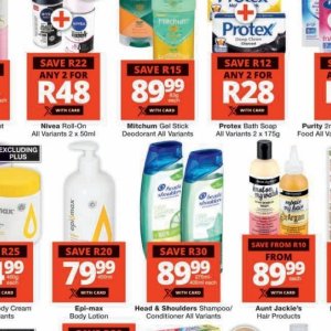 Deodorant nivea  at Checkers