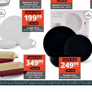 Bakeware at Checkers
