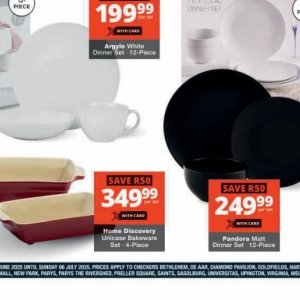 Bakeware at Checkers