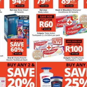 Toothpaste colgate  at Checkers