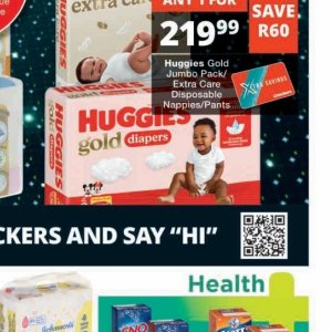 Diapers at Checkers