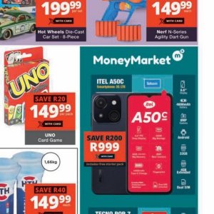 Smartphone at Checkers