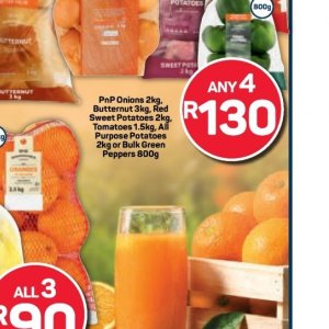 Potatoes at Pick n Pay Hyper