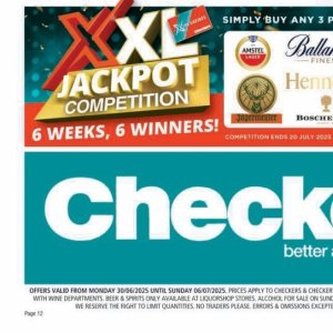 Beer at Checkers