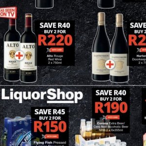 Wine at Checkers