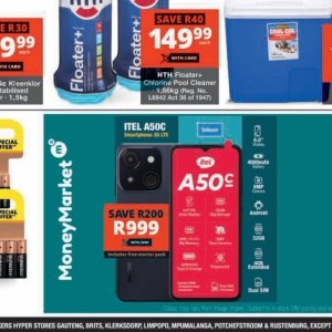 Smartphone at Checkers