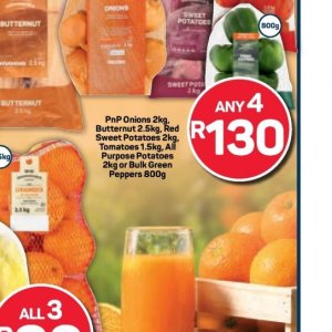 Potatoes at Pick n Pay Hyper