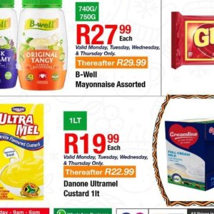 Mayonnaise at Take n Pay