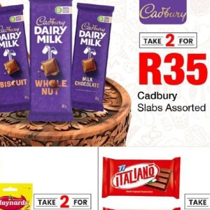 Chocolate at Take n Pay