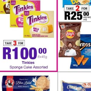Sponge cake at Take n Pay