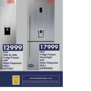 Refrigerator at President Hyper
