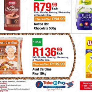 Rice at Take n Pay