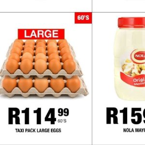Eggs at Take n Pay