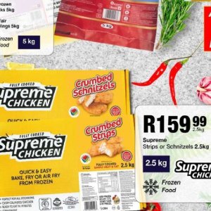 Schnitzel at Take n Pay
