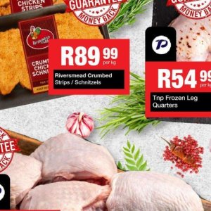 Schnitzel at Take n Pay