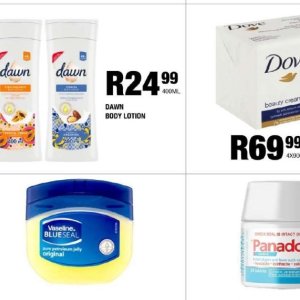 Body lotion dove  at Take n Pay