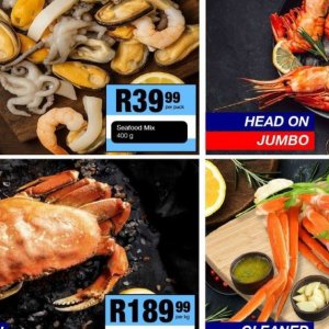 Seafood at Take n Pay