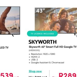 TV set at Teljoy