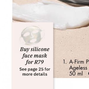 Face mask at Justine