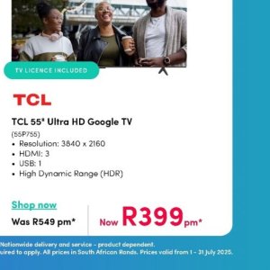 TV set at Teljoy