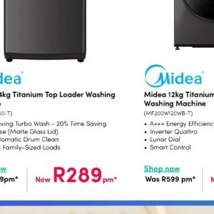 Washing machine at Teljoy