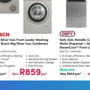 Washing machine at Teljoy