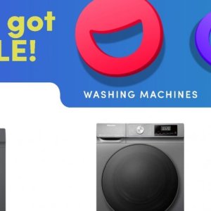 Washing machine at Teljoy