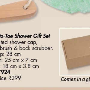 Gift set at Justine