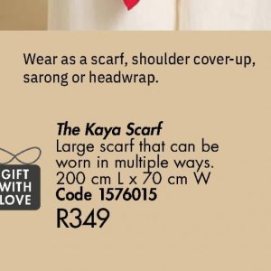 Scarf at Justine