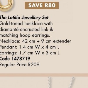 Earrings at Justine