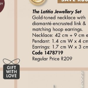 Necklace at Justine