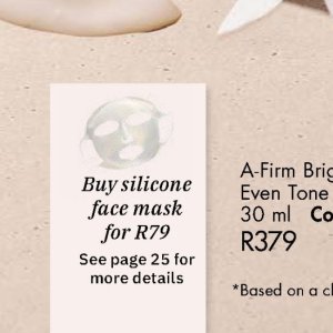 Face mask at Justine