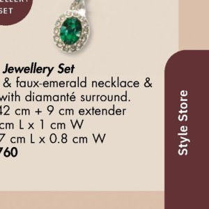 Necklace at Justine