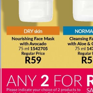 Face mask at AVON