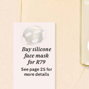 Face mask at Justine