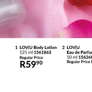 Body lotion at AVON
